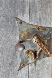 Old Funky Door Handle Journal