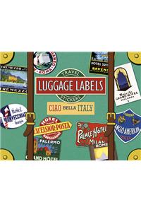 Ciao Bella Italy Luggage Labels