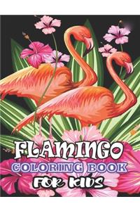 Flamingos Coloring Book