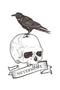 Never More Nevermore Skull And Raven