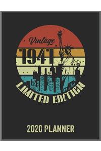 Vintage 1941 Limited Edition 2020 Planner