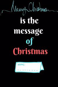is the message of Christmas