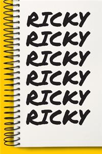 Name RICKY Customized Gift For RICKY A beautiful personalized