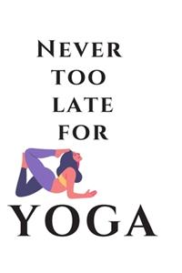 Your Ideal Yoga Journal /Lined Notebook For 2046