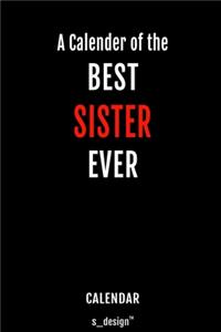 Calendar for Sisters / Sister