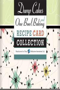 Dump Cakes and One Bowl Baking Recipe Collection Tin