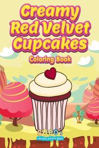 Creamy Red Velvet Cupcakes Coloring Book
