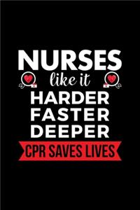 Nurses Like It Harder Faster Deeper CPR Saves Lives