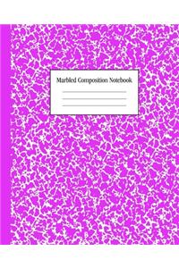 Marbled Composition Notebook