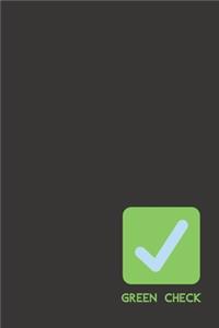 green check