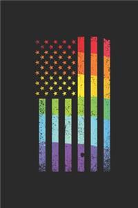 USA Flag LGBT