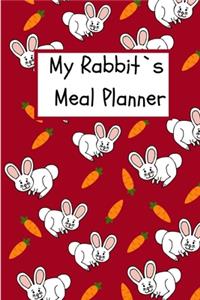 My Rabbit`s Meal Planner