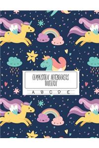 Composition Notebookers Unicorn
