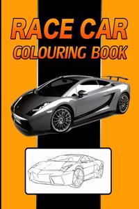 Race Car Colouring Book