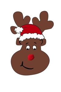 Christmas Reindeer Notebook