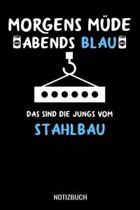 Morgens müde abends blau das sind die Jungs vom Stahlbau