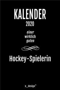 Kalender 2020 für Hockey-Spieler / Hockey-Spielerin
