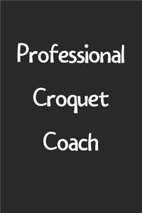 Professional Croquet Coach
