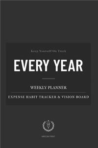 Every Year Weekly Planner