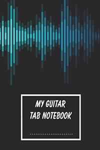 Guitar Tablature Notebook