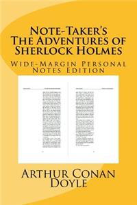 Note-Taker's The Adventures of Sherlock Holmes