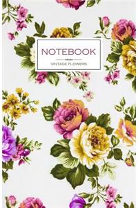 Notebook Vintage Flowers