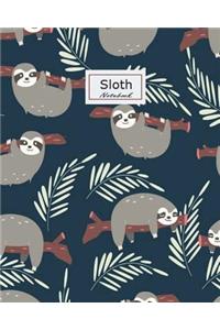 Sloth Notebook