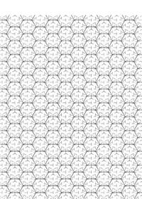 Hexagonal Graph Paper Notebook