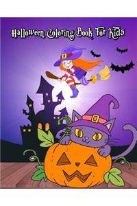 Halloween Coloring Book For Kids