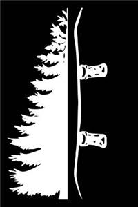 Snowboard Pine Tree Journal