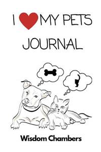 I Love My Pets Journal