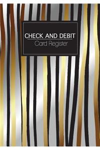 Check and Debit Card Register