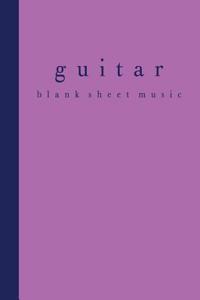 Guitar Blank Sheet Music