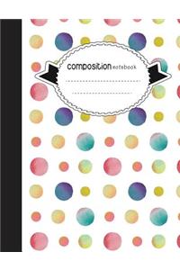 Composition Notebook, 8.5 x 11, 110 pages