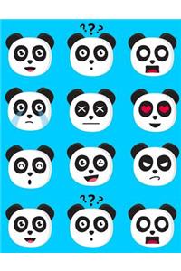 Emoji Notebook Lined Composition Journal For School Kids, Students And Teachers