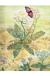 Floral Butterfly Notebook