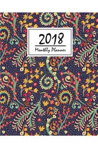 2018 Monthly Planner