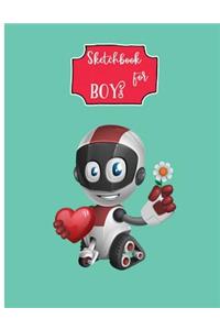 Sketchbook For Boys