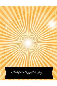 Childcare Register Log