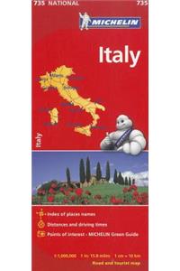 Italy - Michelin National Map 735