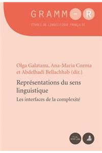Representations Du Sens Linguistique