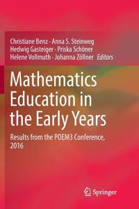 Mathematics Education in the Early Years