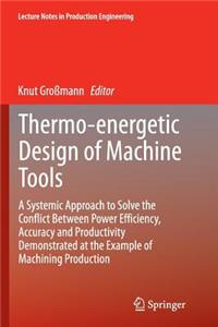Thermo-Energetic Design of Machine Tools