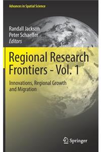 Regional Research Frontiers - Vol. 1