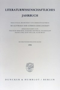 Literaturwissenschaftliches Jahrbuch