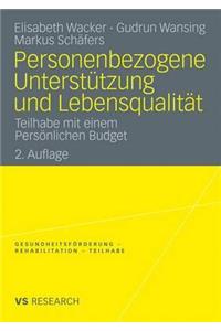 Personenbezogene Unterstützung Und Lebensqualität