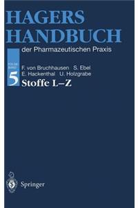 Hagers Handbuch Der Pharmazeutischen Praxis