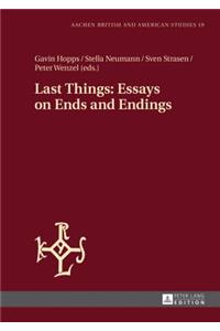 Last Things