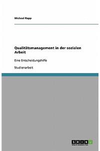 Qualitätsmanagement in der sozialen Arbeit