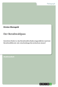 Der Berufswahlpass